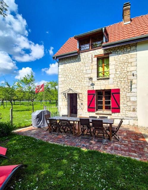 Maison Normande Au Bord De Seine, Le Verger De Pacome Anneville-Ambourville Exterior photo